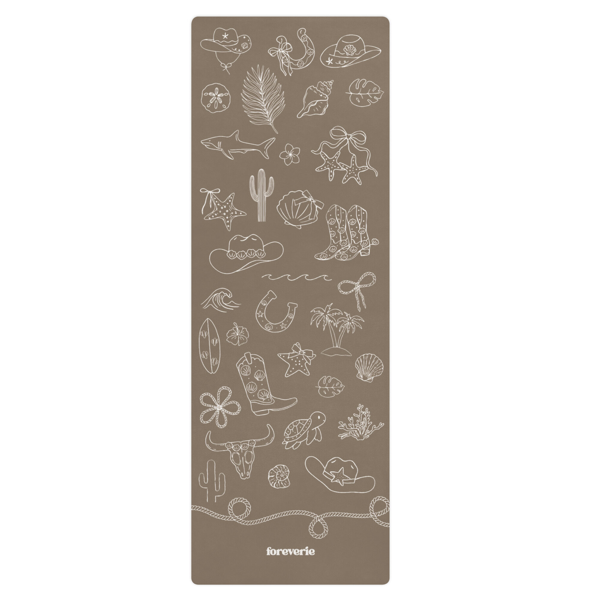 Foreverie Coastal Cowgirl Yoga Mat